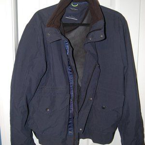 Nautica Windbreaker Retro Jacket Navy Blue